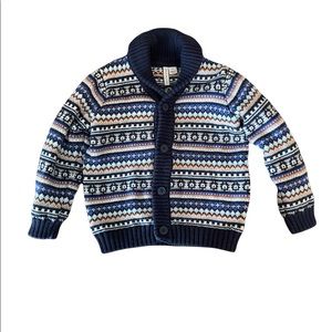 Janie and Jack button up sweater